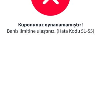 Bahis Kuponu Oluşturma Sorunu Ve Müşteri Hizmetlerine Ulaşılamaması