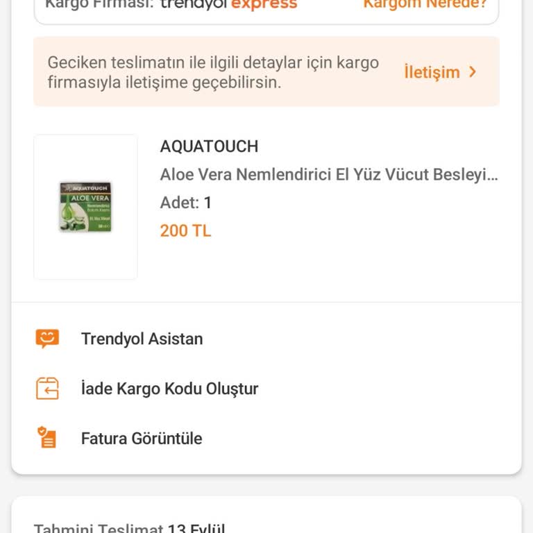 Krem Siparişim Günlerdir Teslim Edilmedi Müşteri Hizmetleri Çözüm Sunmuyor