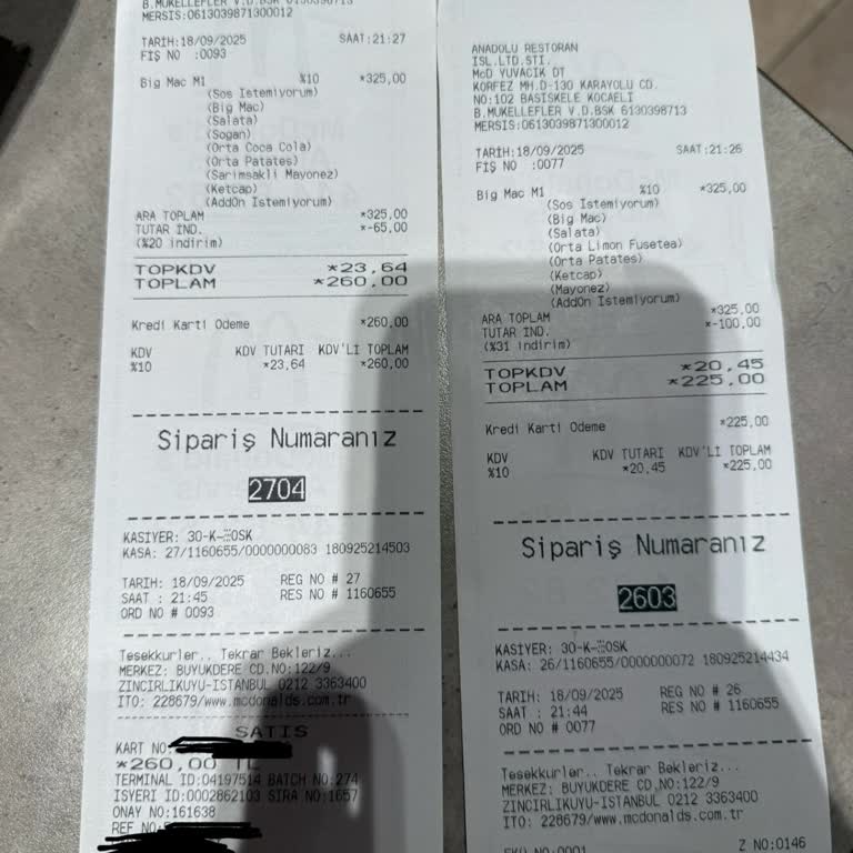 McDonald's'ta Bayat Ve Soğuk Patates Hayal Kırıklığı