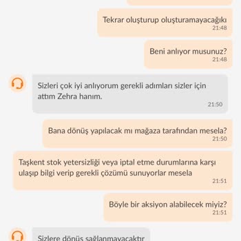 Stokta Ürün Olmasına Rağmen Starbucks Siparişim İki Kez İptal Edildi
