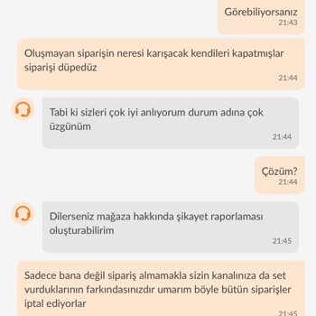 Stokta Ürün Olmasına Rağmen Starbucks Siparişim İki Kez İptal Edildi