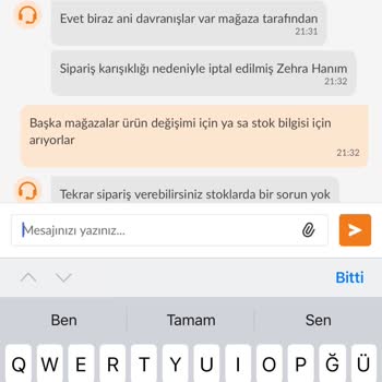 Stokta Ürün Olmasına Rağmen Starbucks Siparişim İki Kez İptal Edildi