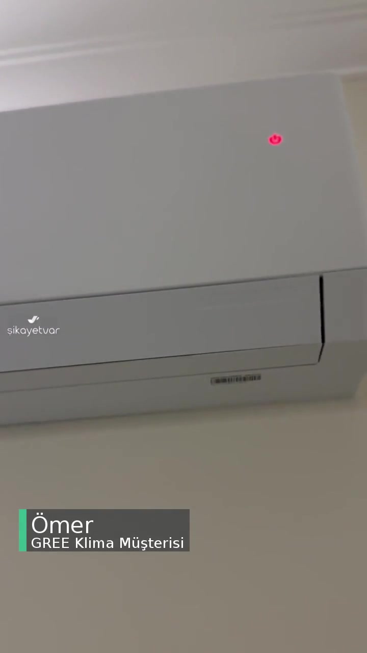 Gree Klima Gree 12000 BTU Klima Memnuniyetsizliği videonun kapak resmi