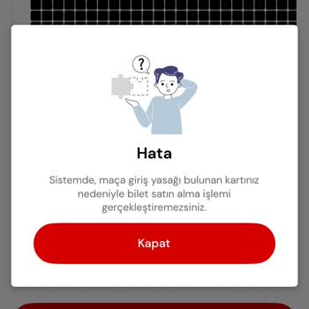 Passolig Kartımda Hatalı Ceza Nedeniyle Bilet Alamıyorum