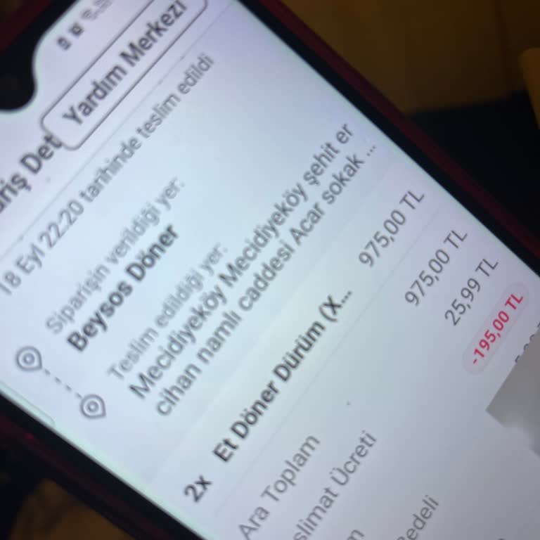 Teslim Edilmeyen Sipariş Ve Yanıltıcı Bilgilendirme