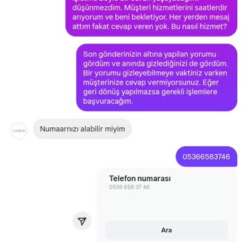 Sipariş Sorunu, İletişimsizlik Ve İade Mağduriyeti