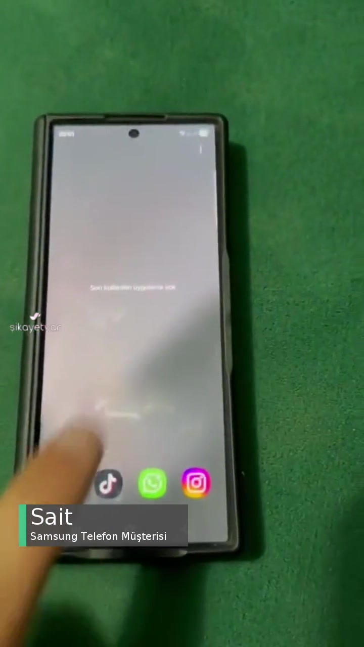 Samsung Telefon Ekran Kıvrım Yeri Uygulama Hatası videonun kapak resmi