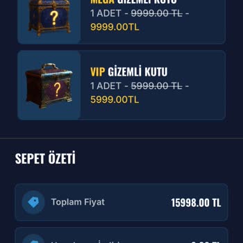 Gizemli Kutumdan Aldığım Kutularda Vaat Edilen Ürünler Yerine Değersiz Eşyalar Çıktı