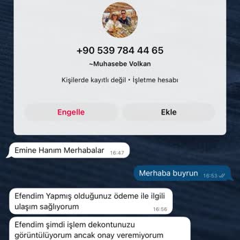 Sipariş Sonrası Ürünler Gönderilmedi Ve İletişim Sağlanamadı