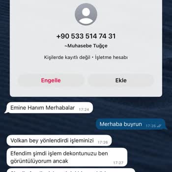 Sipariş Sonrası Ürünler Gönderilmedi Ve İletişim Sağlanamadı