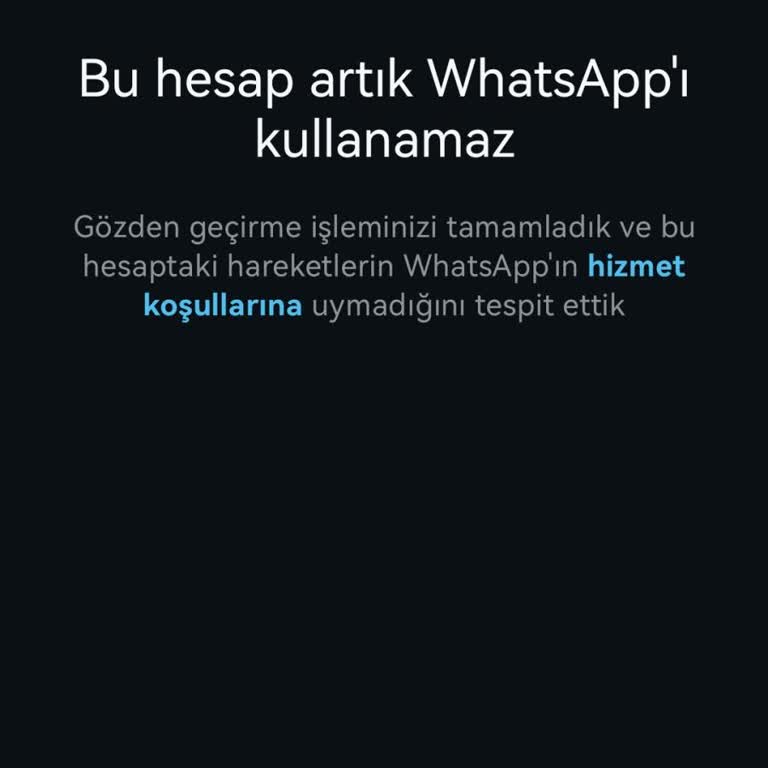 WhatsApp Hesabım Aniden Kapandı Destek Alamıyorum