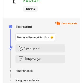 Hepsiburada Siparişim Bir Haftadır Teslim Edilmedi Mağdur Oldum