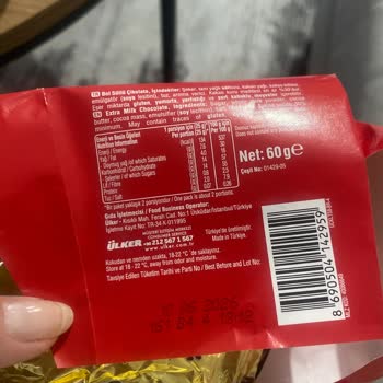 Aldığım Çikolata Eksik Ve Bozuk Çıktı!