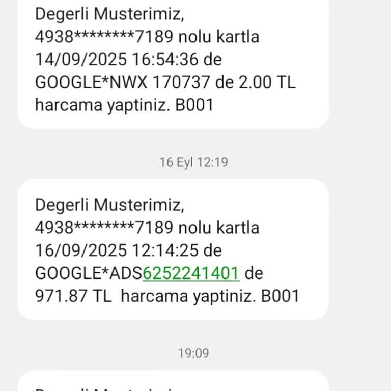 Google Ads Adıyla Hesabımdan Bilgim Dışında Para Çekildi