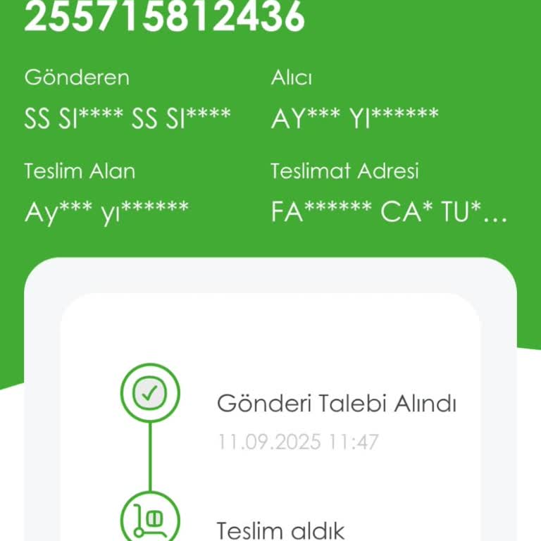 Teslim Edilmediği Halde Teslim Edildi Görünüyor