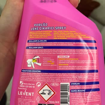 Porçöz Sprey Koltuğumda Kalıcı Leke Ve Renk Değişikliği Yaptı