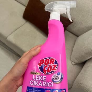Porçöz Sprey Koltuğumda Kalıcı Leke Ve Renk Değişikliği Yaptı