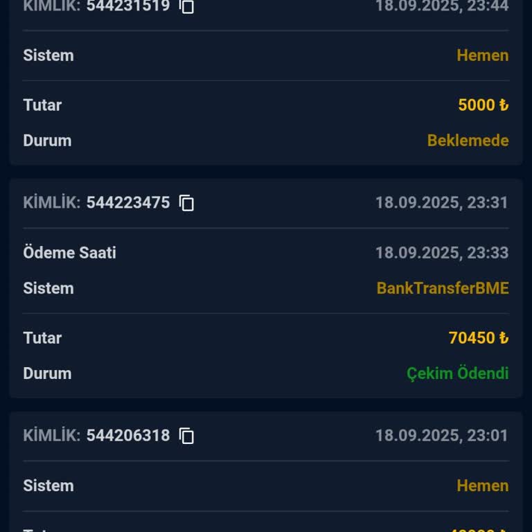 Kazandığım Paranın Ödenmemesi Ve Çekim Kısıtlaması