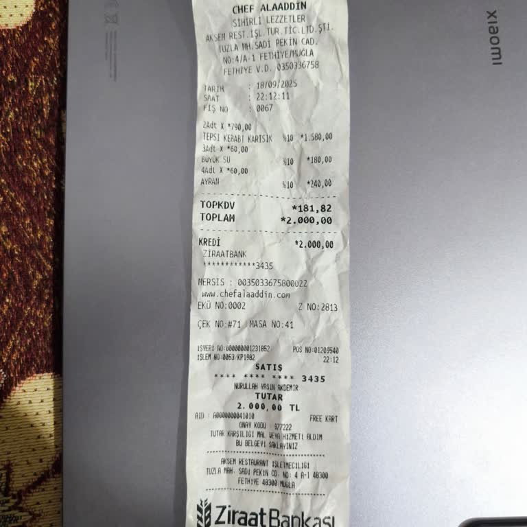 Restoran Sahibi Tarafından Kaba Davranış Ve Kötü Hizmet