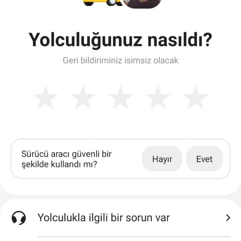Yandex Go Taksi Sürücüsü Uygulama Dışı Fazla Ücret Aldı Fiş Vermedi