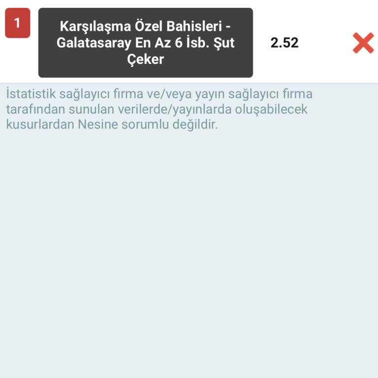 Nesine Bahis Sonucu Hatalı Hesaplandı, Mağduriyetimin Giderilmesini Talep Ediyorum