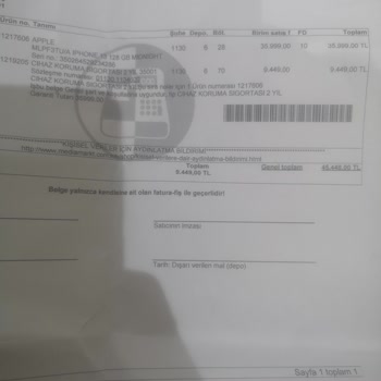 Kasko Sözü Tutulmadı, İphone Değişimi Yapılmadı