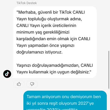 TikTok Canlı Yayın Kısıtlamasının Haksız Yere Uzatılması