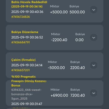 Bahis.com Hesabımdaki 5000 TL Bakiyem Gerekçesiz Olarak Silindi ve Destek Yanıt Vermiyor