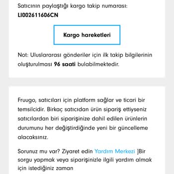 Sipariş Verildi, Kargo Takipte Ama Ürün Teslim Edilmedi