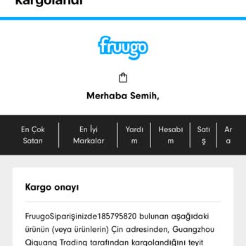 Sipariş Verildi, Kargo Takipte Ama Ürün Teslim Edilmedi