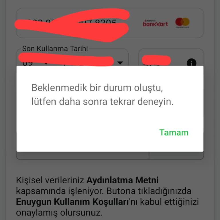 Kampanya Kodu Hatası Nedeniyle İndirimden Yararlanamama Sorunu