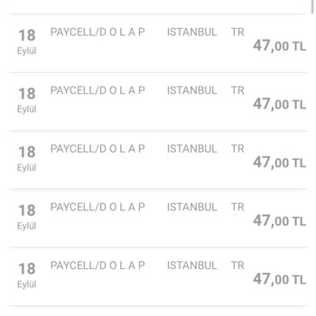 Kredi Kartımdan Bilgim Dışında 46 Kez Para Çekildi İade Yapılmıyor
