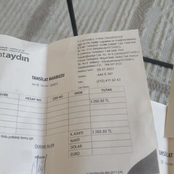 Hizmet Alınmayan Tedavi İçin Yapılan Haksız Kesinti