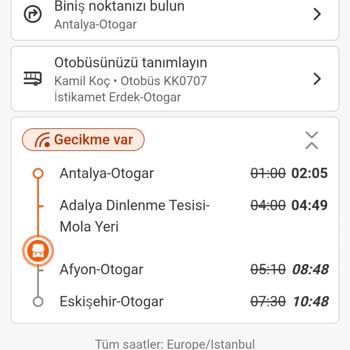 Kamil Koç Otobüs Arızası ve İlgisizlik Nedeniyle Can Güvenliğimiz Tehlikeye Atıldı
