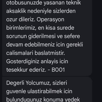 Kamil Koç Otobüs Arızası ve İlgisizlik Nedeniyle Can Güvenliğimiz Tehlikeye Atıldı