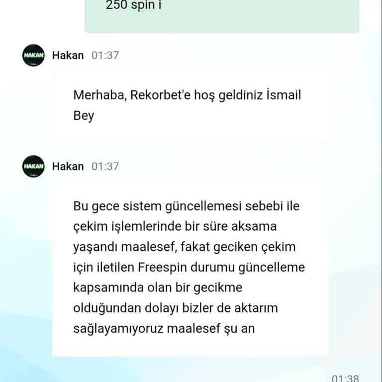 Reklamı Yapılan 250 Spin Promosyonu Verilmiyor, Mağdur Ediliyorum