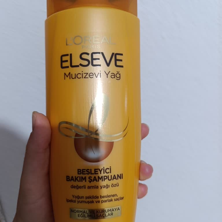 Elseve Mucizevi Yağ Şampuanı Saçlarımda Yoğun Yağlılık Hissi Bırakıyor