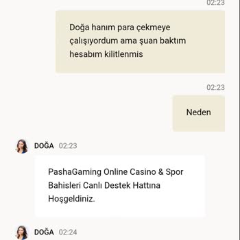 Pashagaming Hesabım Gerekçesiz Kapatıldı Param Ödenmiyor