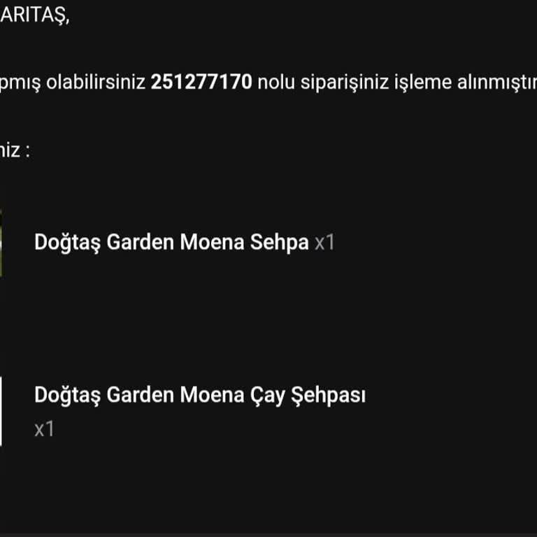 Doğtaş'tan Aldığım Balkon Takımında Teslimat Ve İletişim Sorunu