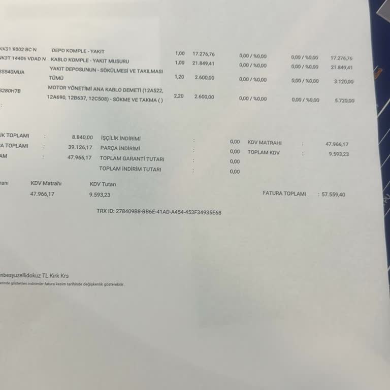 Yeni Model Transit Araçta Aniden Çıkan Yangın Ve Garanti Kapsamı Sorunu