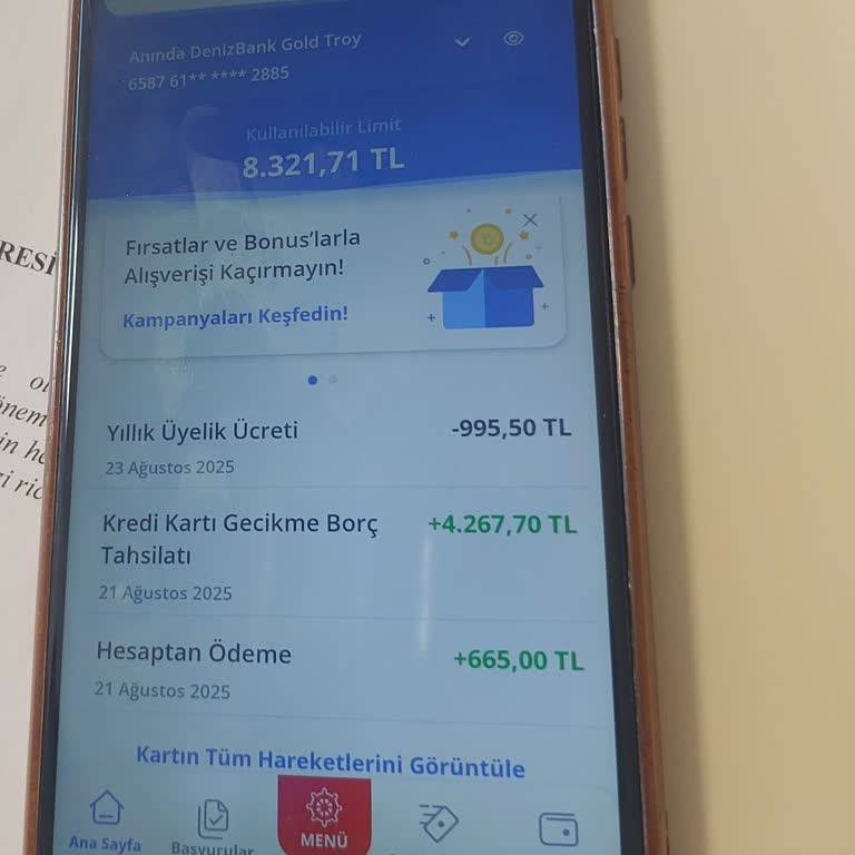 Denizbank Kredi Kartı Aidatı Ve Ek Ücretler Hakkında Şikayet