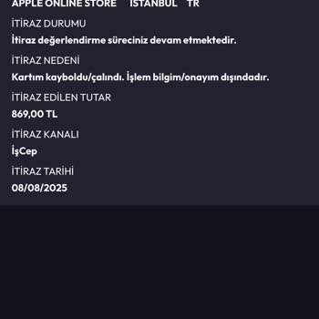 İş Bankası'nda Onaysız Kart İşlemleri Ve Güvenlik Endişesi