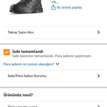 Amazon Yanlış Ürün Ve Yetersiz Çözüm Nedeniyle Maddi Kayıp Yaşadım!