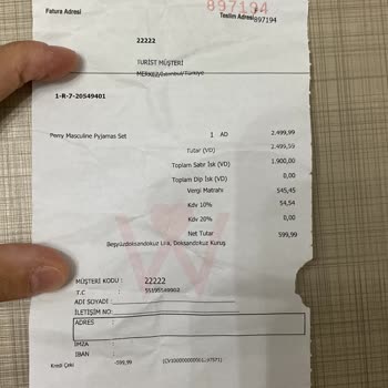 Suwen Pijama Takımında Delik Çıktı, Değişim Talebim Reddedildi