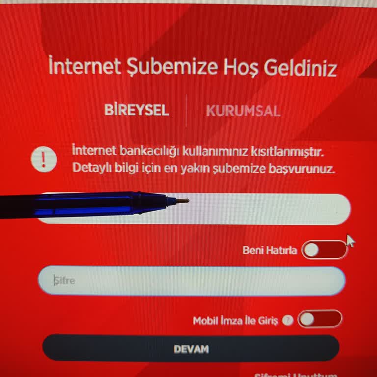 İnternet Bankacılığına Erişim Engeli Mağduriyetimi Artırıyor
