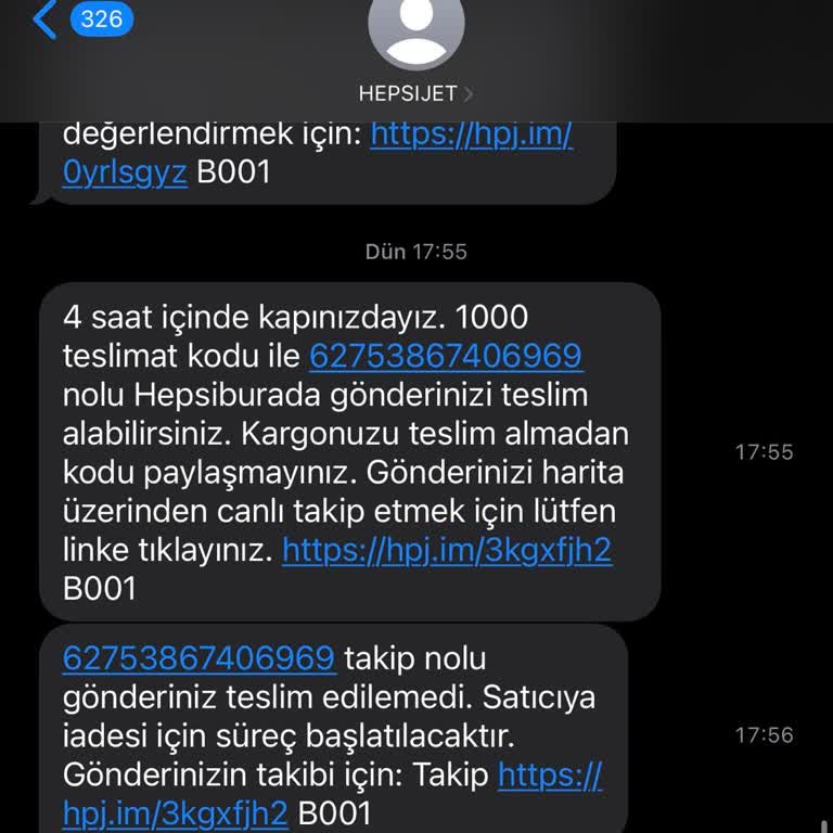Hepsijet Kargo Teslimatında İletişim Eksikliği Ve Mağduriyet