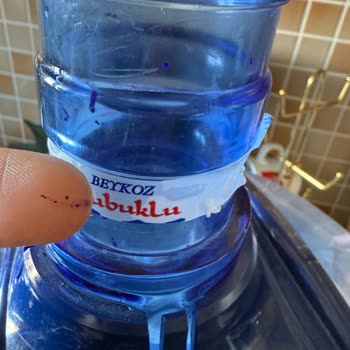 Çubuklu Doğal Kaynak Suyu Damacananın İçinde Mor Lekeler Ve Ulaşılmayan Müşteri Hizmetleri!