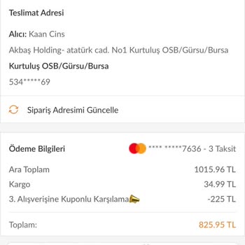 Trendyolmilla Alışverişimde Fazladan Ödeme Çekildi, Sorunum Çözülmedi
