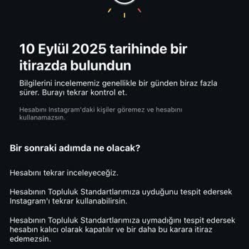 Instagram Hesabım Haksız Yere Askıya Alındı Ve İtirazıma Yanıt Alamıyorum!