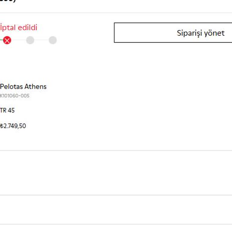 Siparişim İptal Edildi Para İadesi Yapılmadı Müşteri Hizmetleri Yanıt Vermiyor